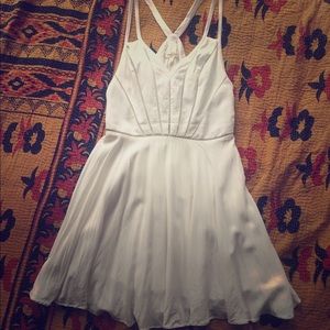 SOLD OFFSITE - Silence + Noise Ladder Lace Dress